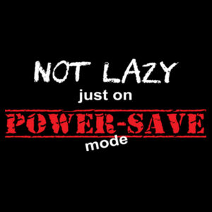 Not Lazy - Thread Project Unisex Epic Tee Design