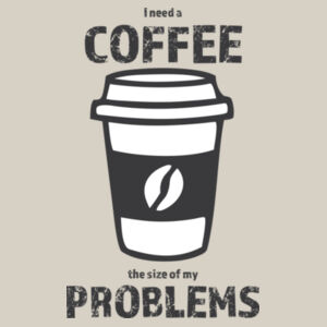 I need a Coffee - Thread Project Unisex Summer Tee Design