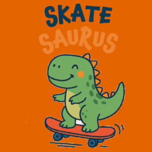Skate Saurus - Thread Project Kids Epic Tee Design