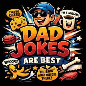 Dad Jokes are Best - Cloke Womens Origin Hoodie Design