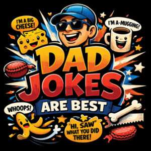 Dad Jokes are Best - Cloke Mens Origin Hoodie Design