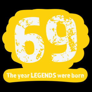 Legends were born 69 - AS Colour Womens Maple Tee Design