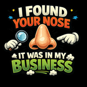 I found your nose  - AS Colour Mens Supply Hood Design