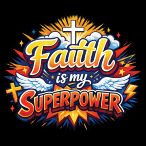 Faith is my Superpower  - AS Colour Womens Maple Tee Design
