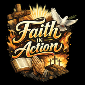 Faith in Action  - AS Colour Womens Maple Tee Design