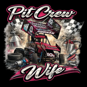 Love is...being married to speedway driver - AS Colour Womens Maple Tee Design