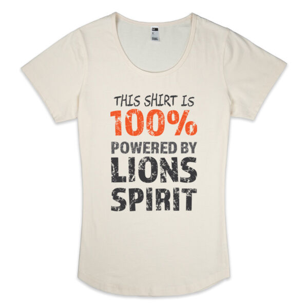 Lions Spirit - Thread Project Womens Jazz Scoop Neck Tee Thumbnail