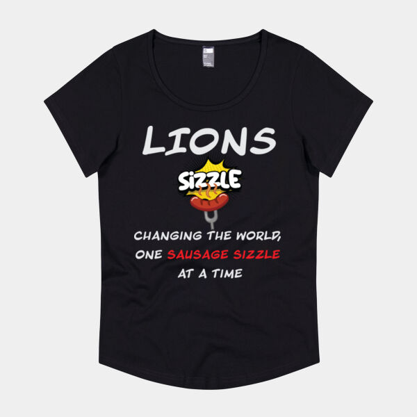 Sausage Sizzle - Thread Project Womens Jazz Scoop Neck Tee Thumbnail