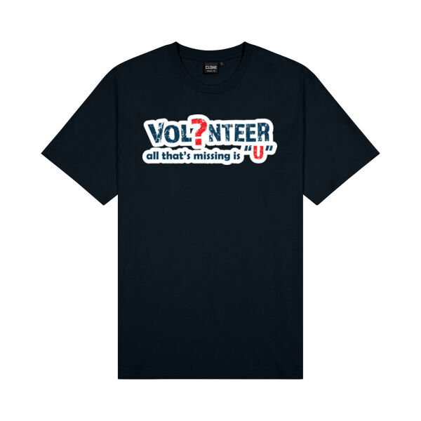 Volunteer - Cloke Mens Outline Tee Thumbnail