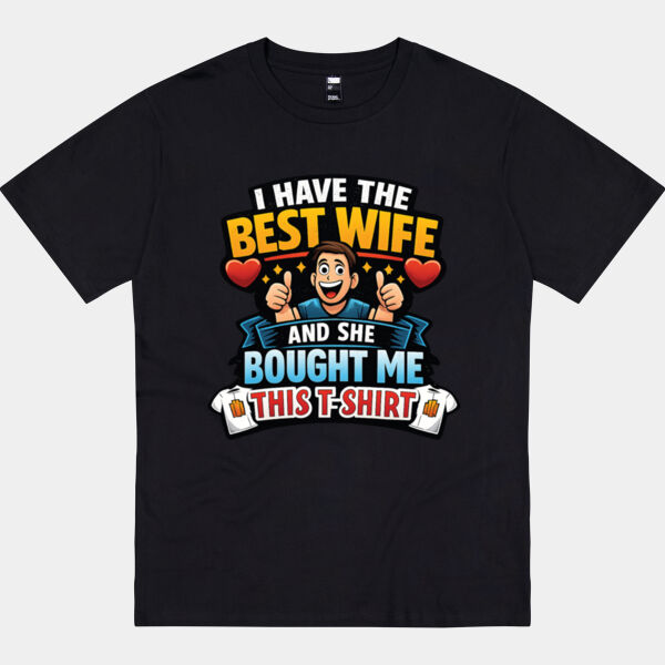 I have the best wife - Thread Project Unisex Epic Tee Thumbnail