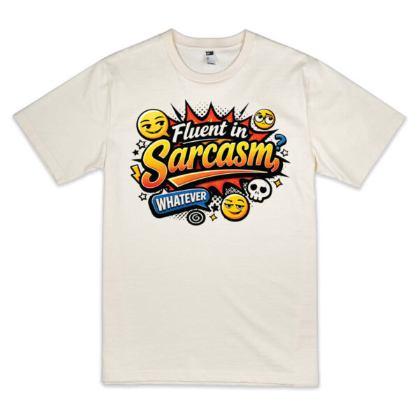 Fluent in Sarcasm - Thread Project Unisex Epic Tee Thumbnail