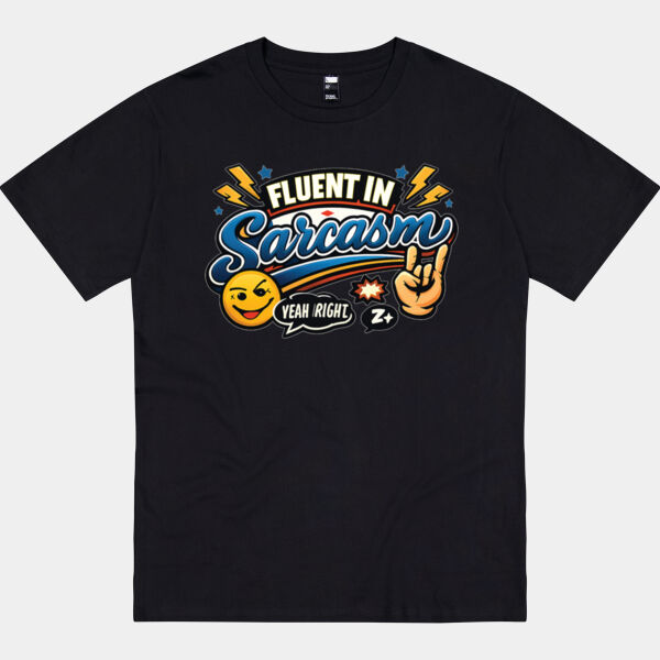 Fluent in Sarcasm - Thread Project Unisex Epic Tee Thumbnail