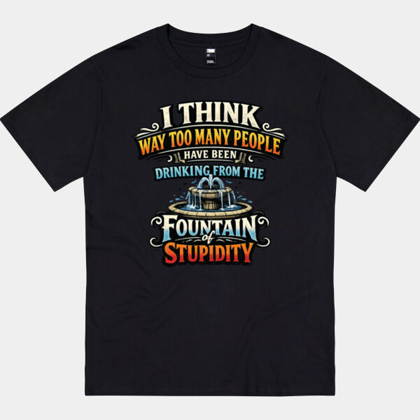 Fountain of Stupidity  - Thread Project Unisex Epic Tee Thumbnail