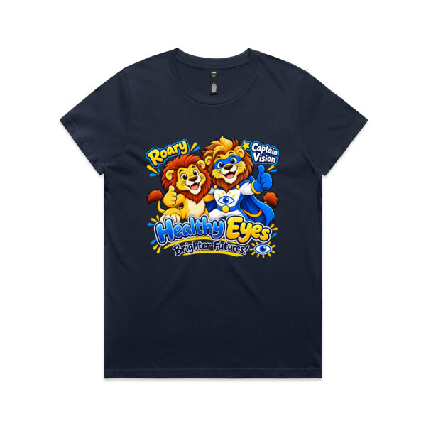 LEHP T-Shirt Ladies - with logo on sleeve Thumbnail